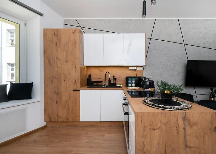 Lägenhet Drewnowska Modern Space By Bookinghost Łódź